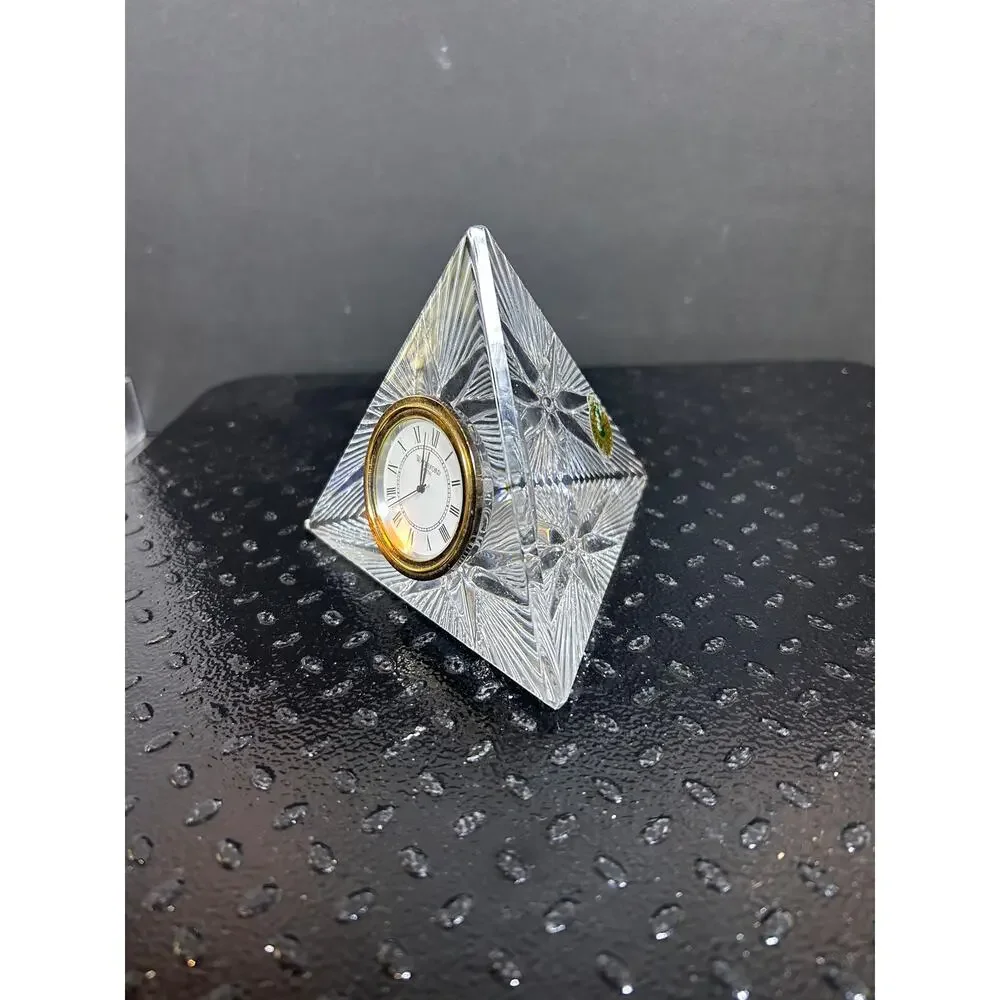 Waterford Pyramid Clock